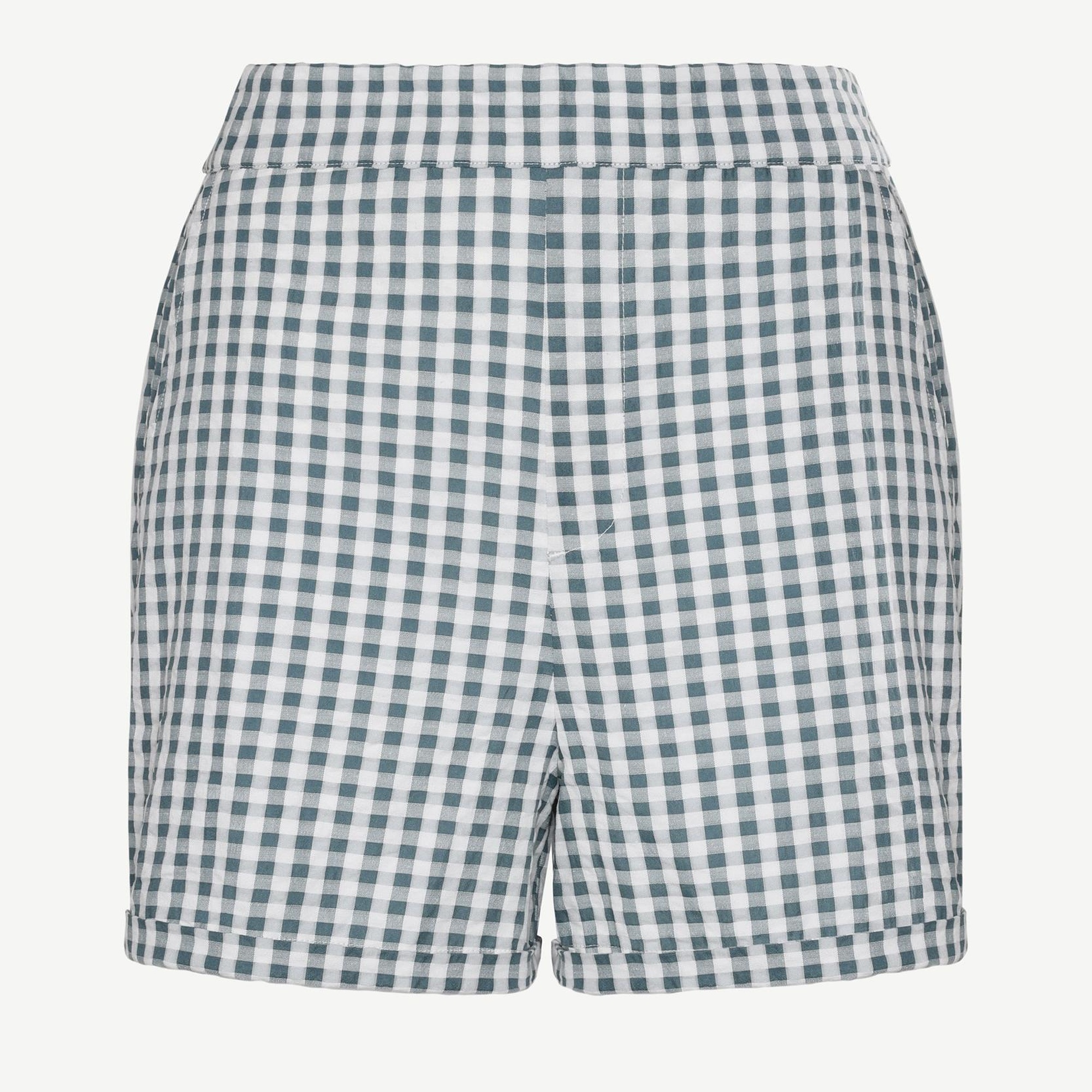 YARGICI Beli Lastikli Duble Paça Kısa Şort