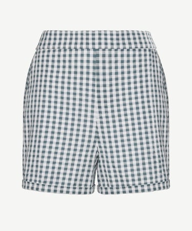  YARGICI Beli Lastikli Duble Paça Kısa Şort