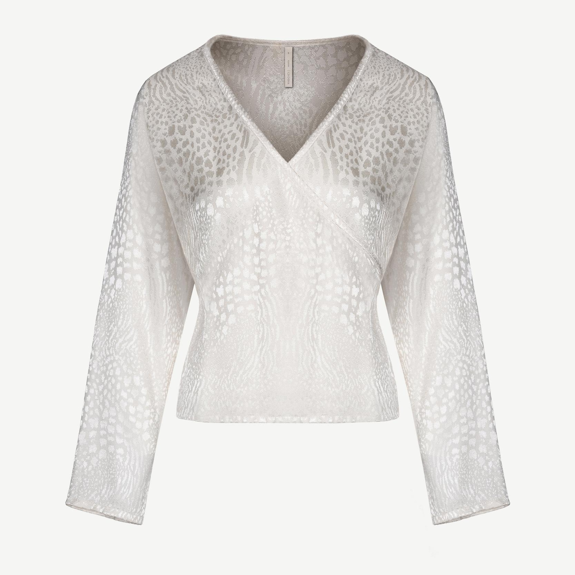 YARGICI Kruvaze Bağlamalı V Yaka Bluz