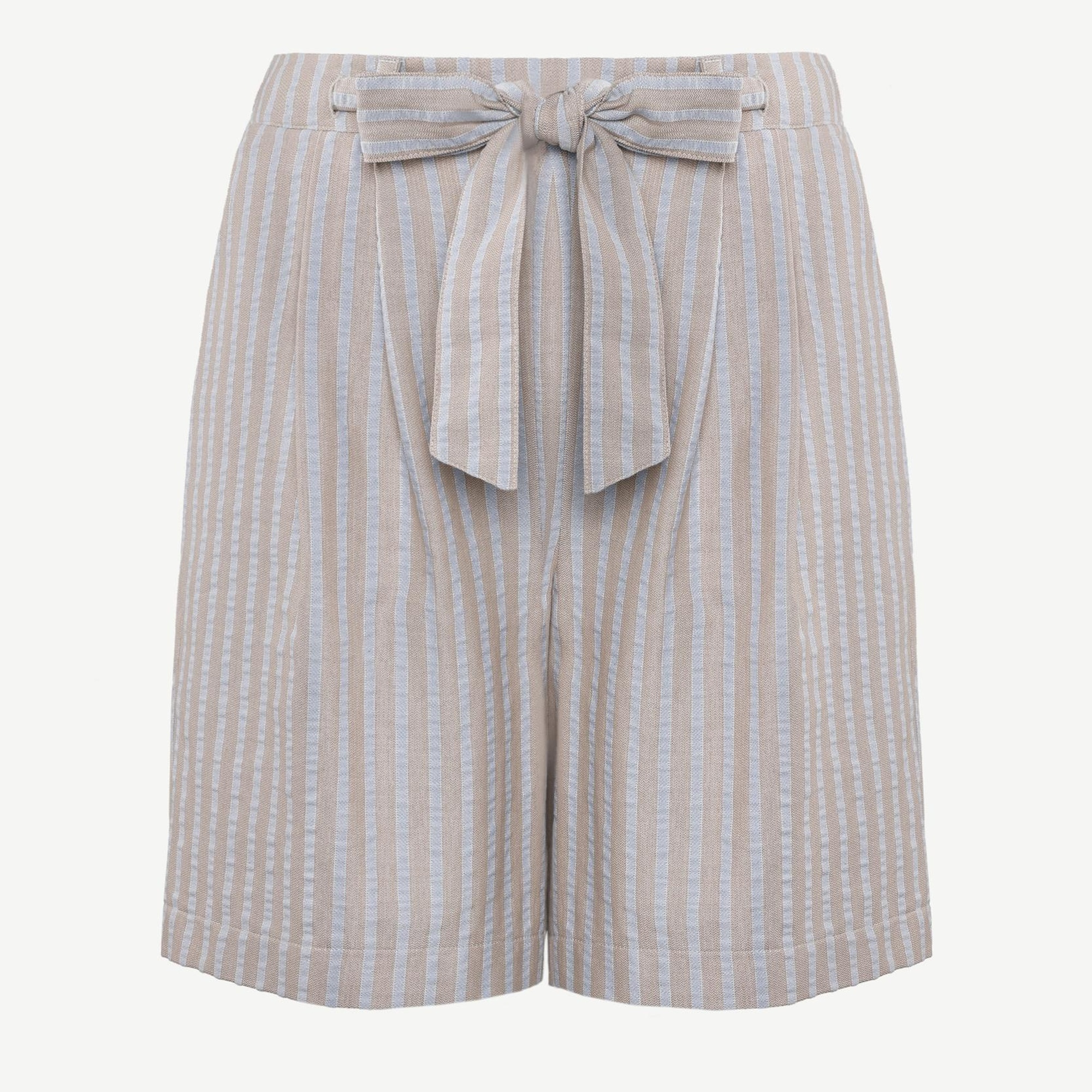 YARGICI Beli Lastikli Bağlamalı Şort