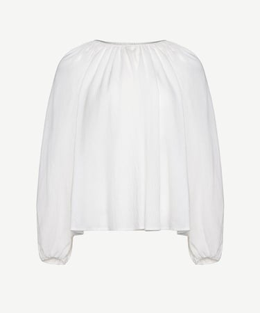  YARGICI Uzun Kollu Sırtı Bağlama Detaylı Bluz