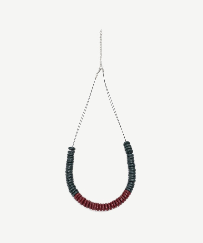  YARGICI Ahşap Boncuklu Kolye