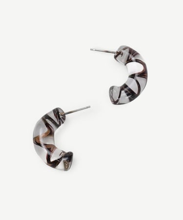  YARGICI Cam Halka Küpe