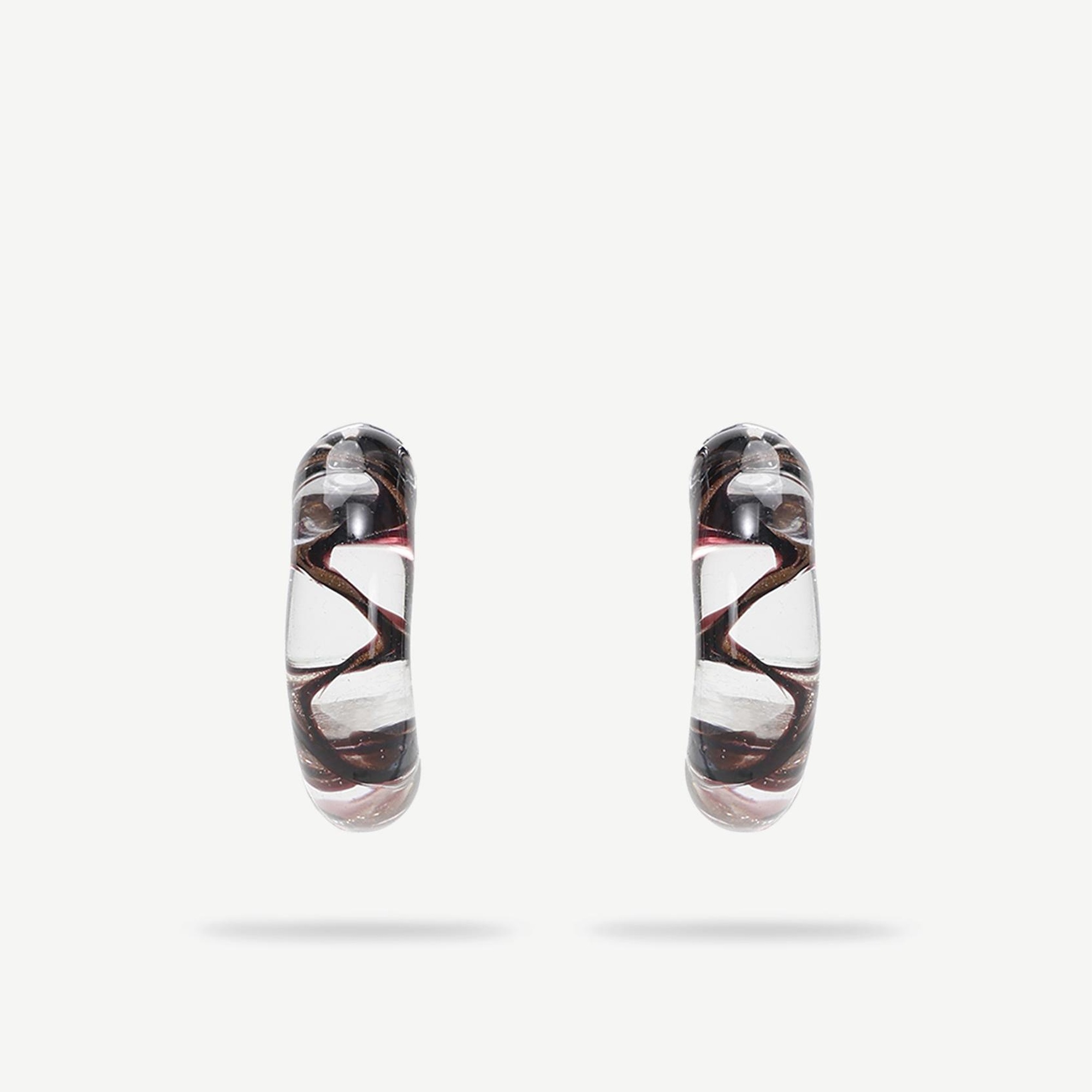 YARGICI Cam Halka Küpe