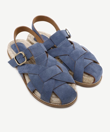  YARGICI Jüt Tabanlı Deri Sandalet