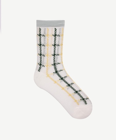  YARGICI Çizgi Detaylı Çorap