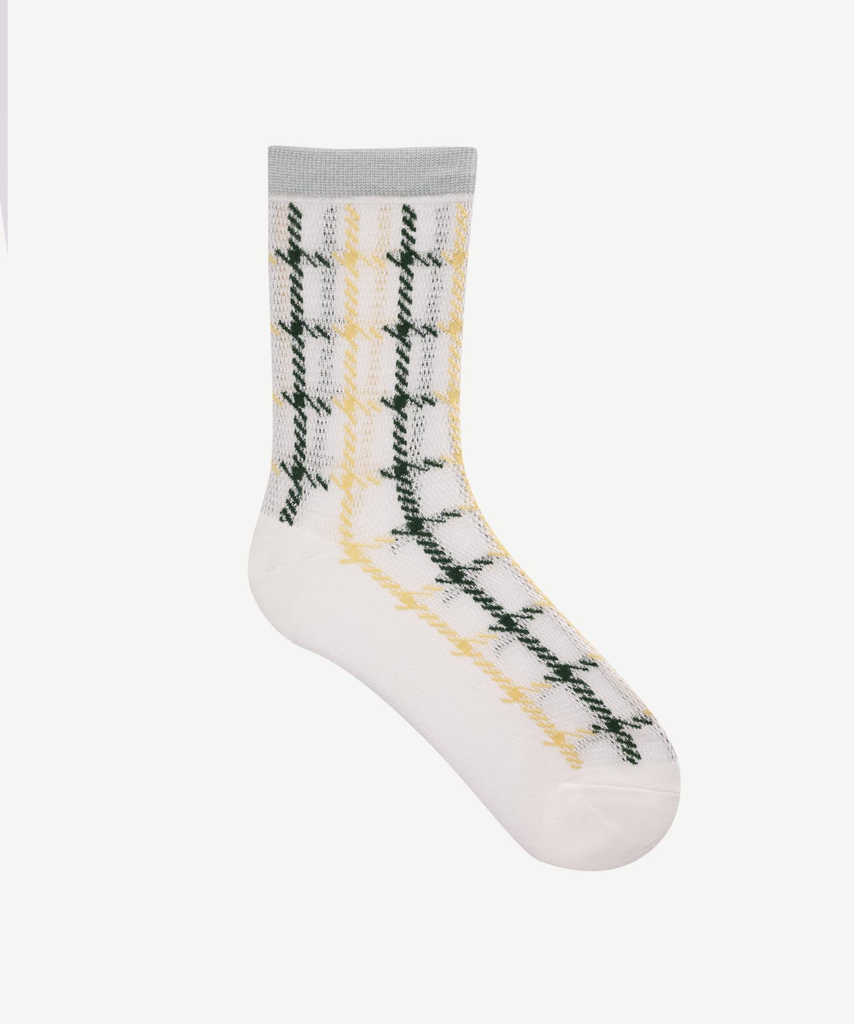  YARGICI Çizgi Detaylı Çorap