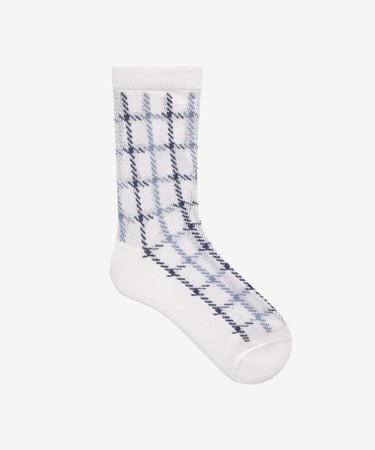  YARGICI Çizgi Detaylı Çorap