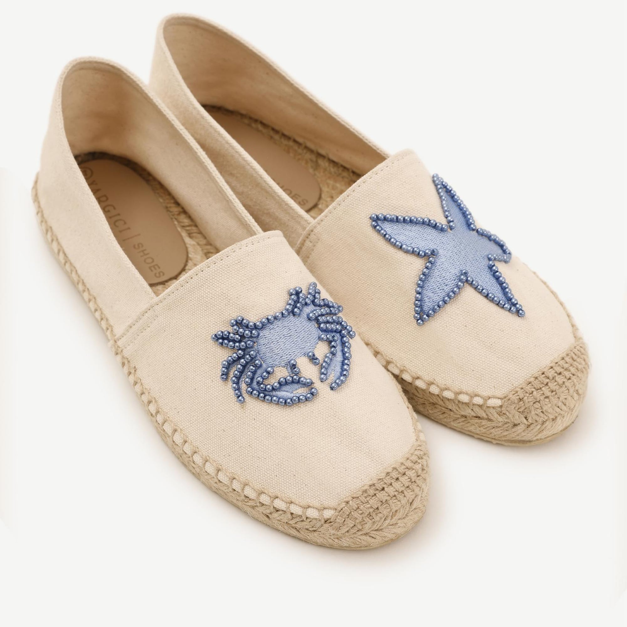 YARGICI Deniz Yıldızı Desenli Espadril