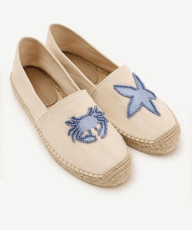  YARGICI Deniz Yıldızı Desenli Espadril