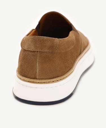  YARGICI Lastikli Düz Deri Ayakkabı