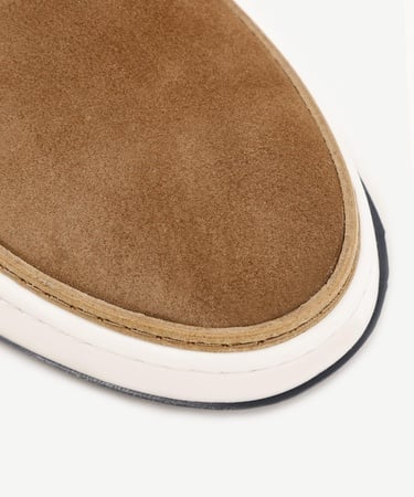  YARGICI Lastikli Düz Deri Ayakkabı