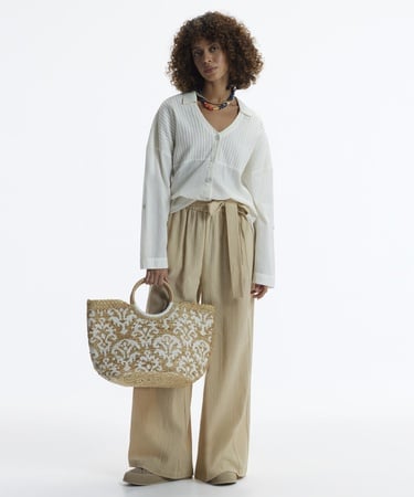  YARGICI Nervürlü Apolet Detaylı Gömlek