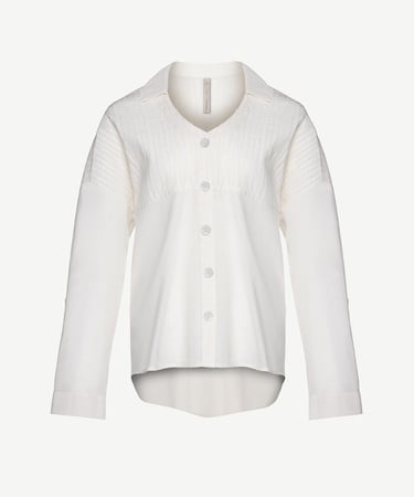  YARGICI Nervürlü Apolet Detaylı Gömlek