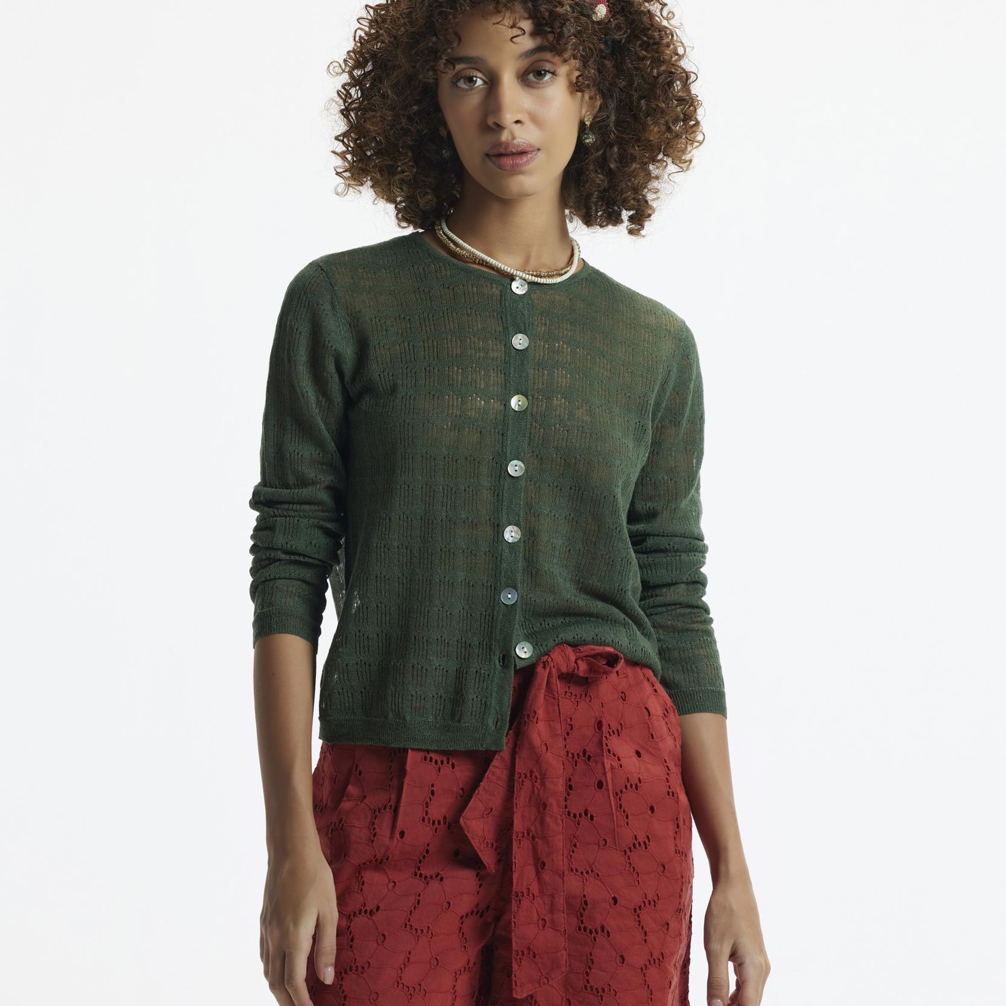 YARGICI Kemerli Bermuda