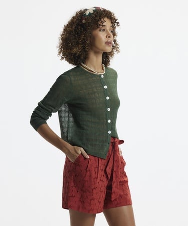  YARGICI Kemerli Bermuda