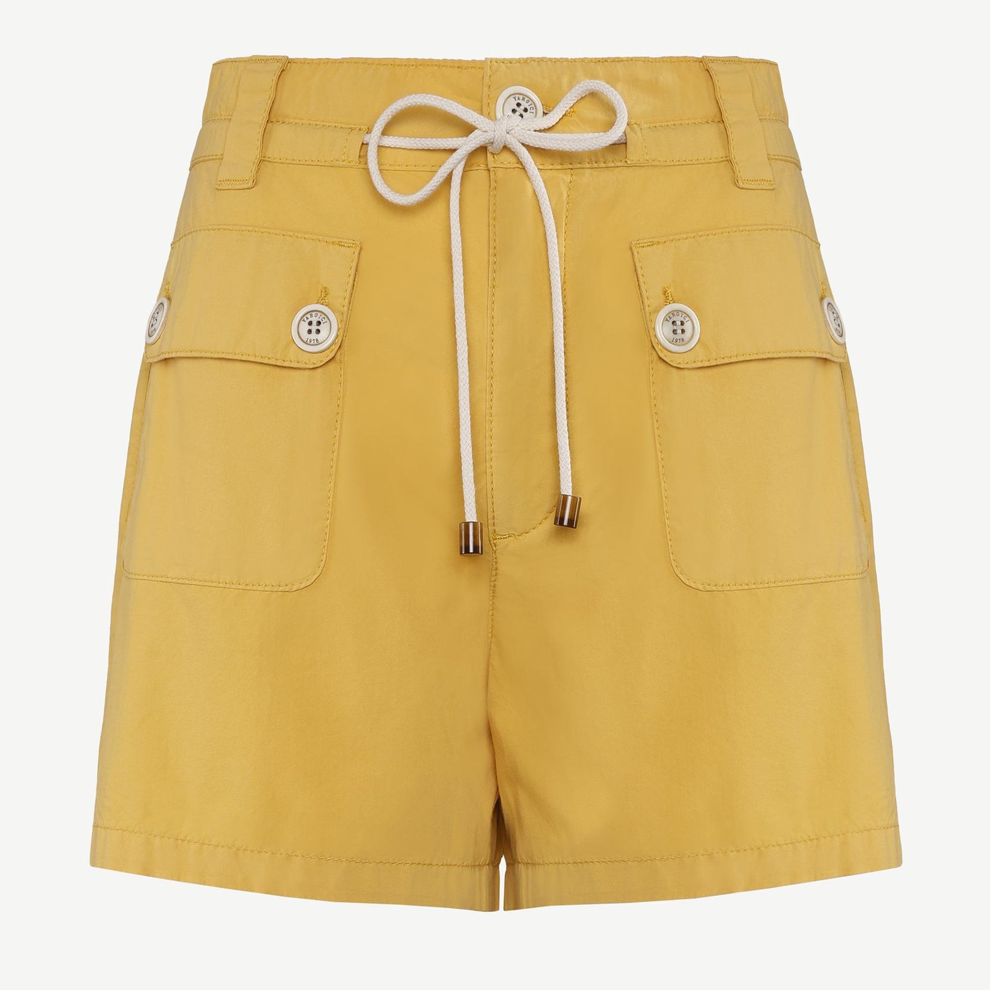 YARGICI Cep Detaylı Denim Bermuda