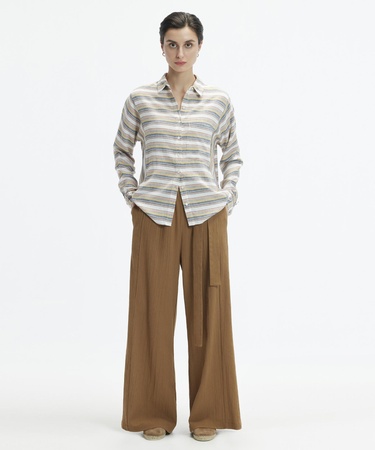  YARGICI Rahat Kesim Uzun Kollu Cepli Gömlek