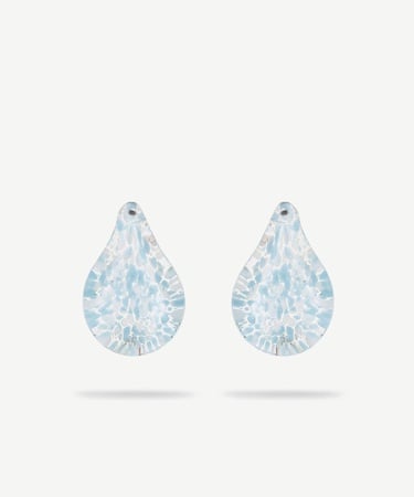  YARGICI Cam Damla Küpe