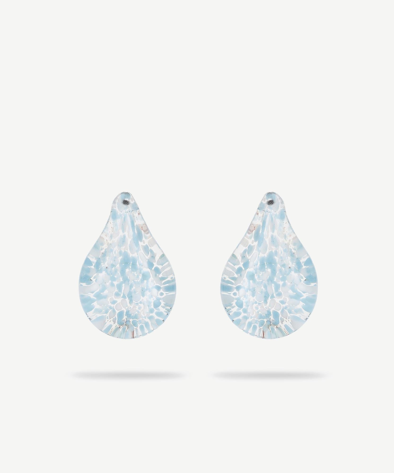  YARGICI Cam Damla Küpe