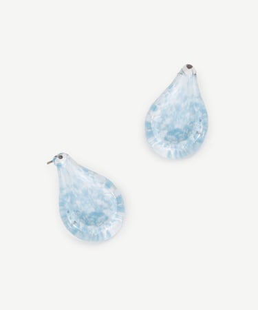  YARGICI Cam Damla Küpe