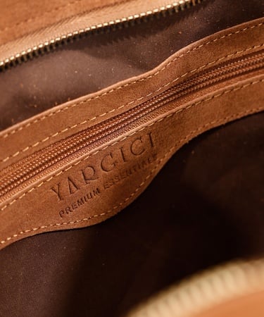  YARGICI Süet Deri Çanta