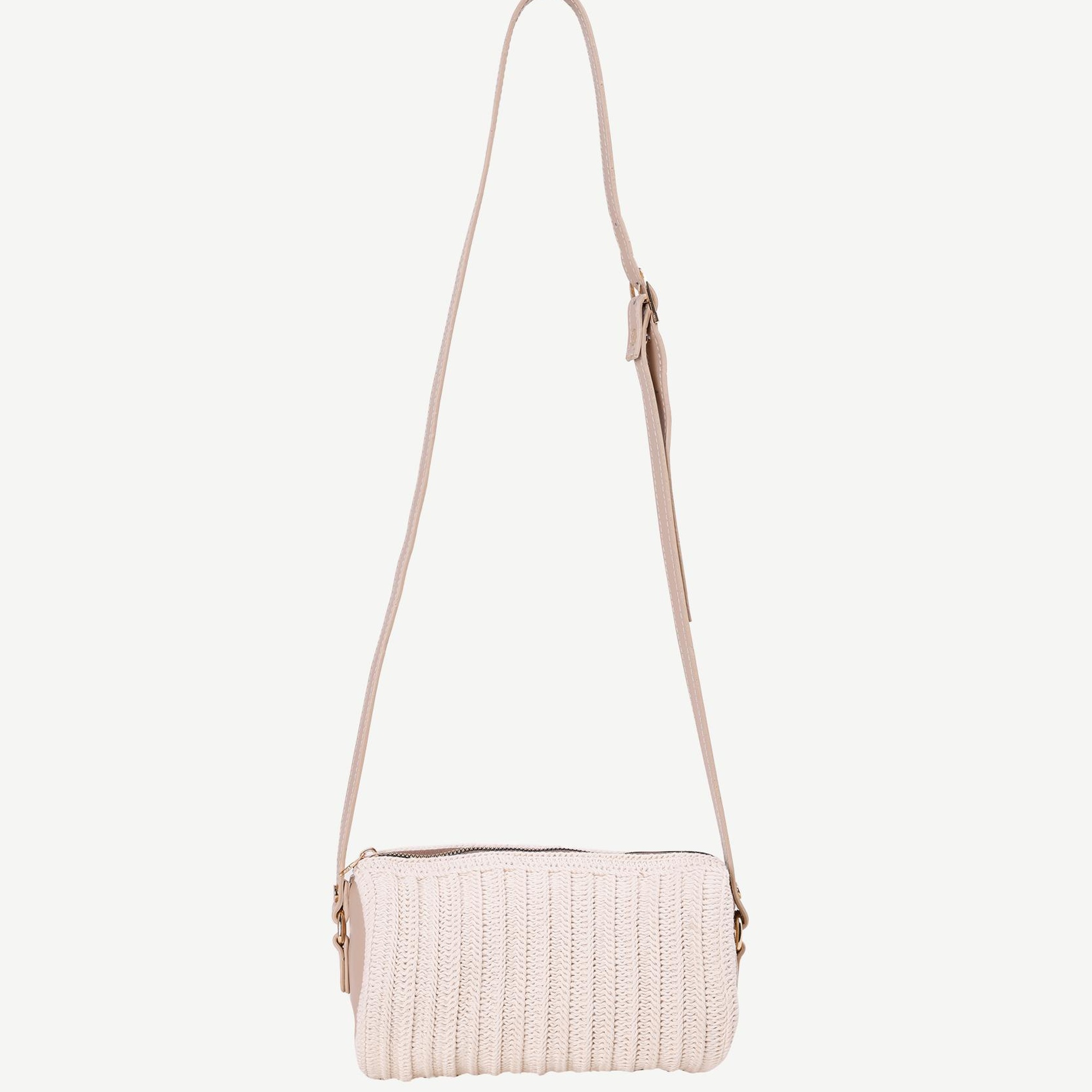 YARGICI Pamuk Örgü Silindir Çanta