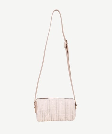  YARGICI Pamuk Örgü Silindir Çanta