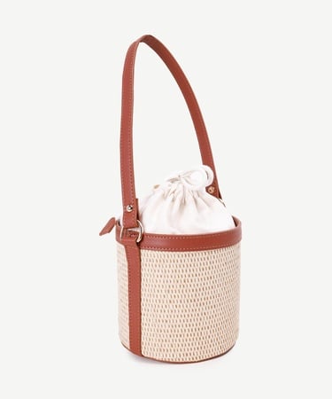  YARGICI Hasır Hobo Çanta