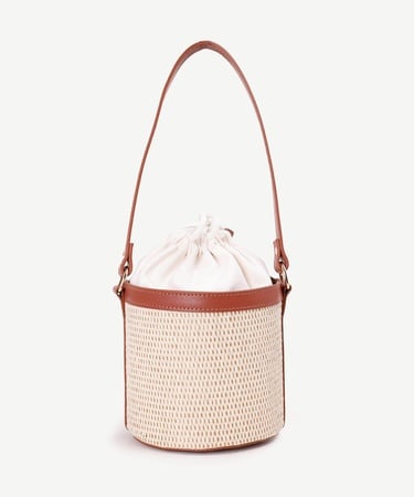  YARGICI Hasır Hobo Çanta