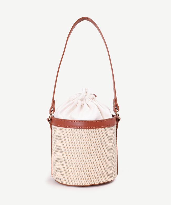  YARGICI Hasır Hobo Çanta