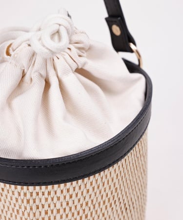  YARGICI Hasır Hobo Çanta