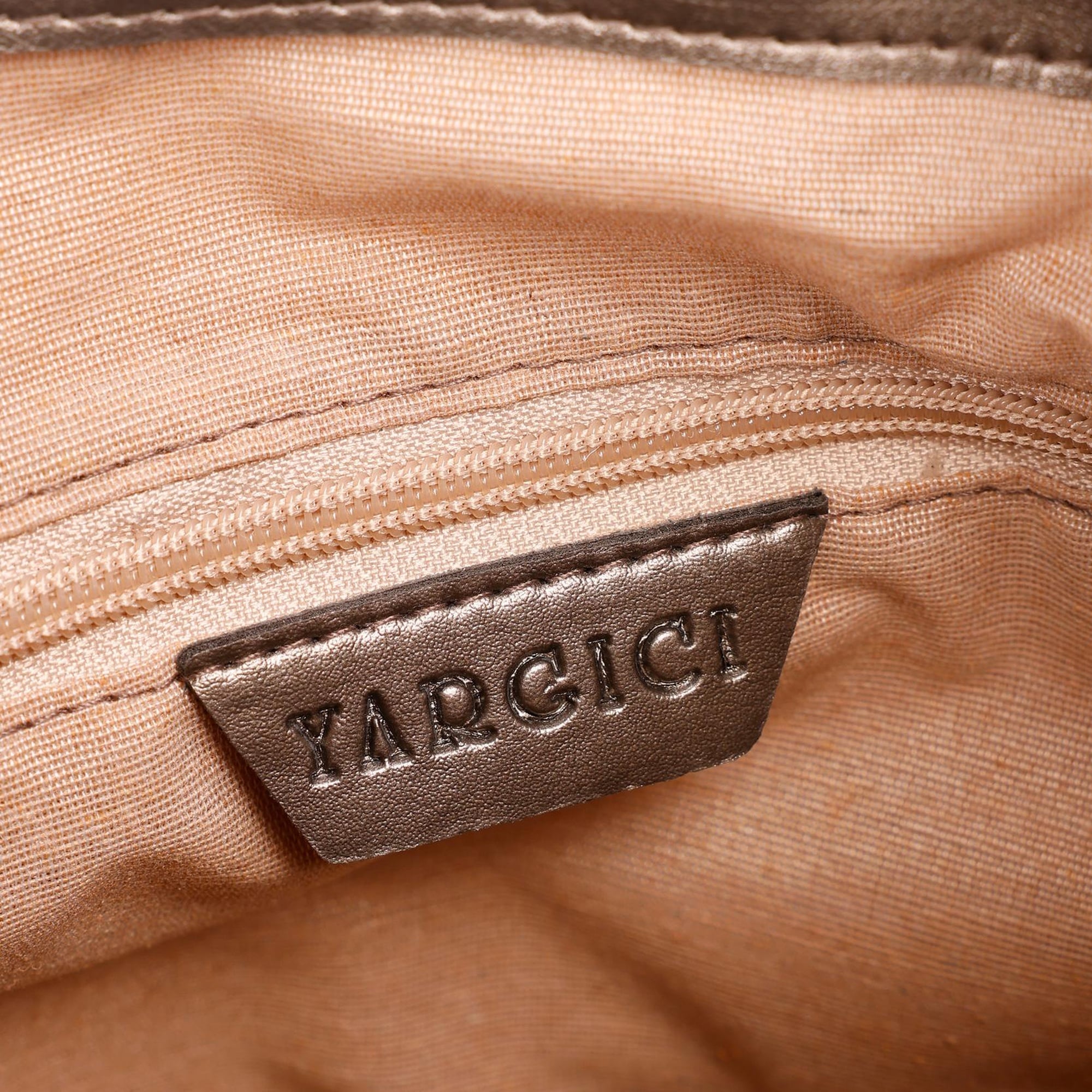 YARGICI Keten Büzgülü Çanta