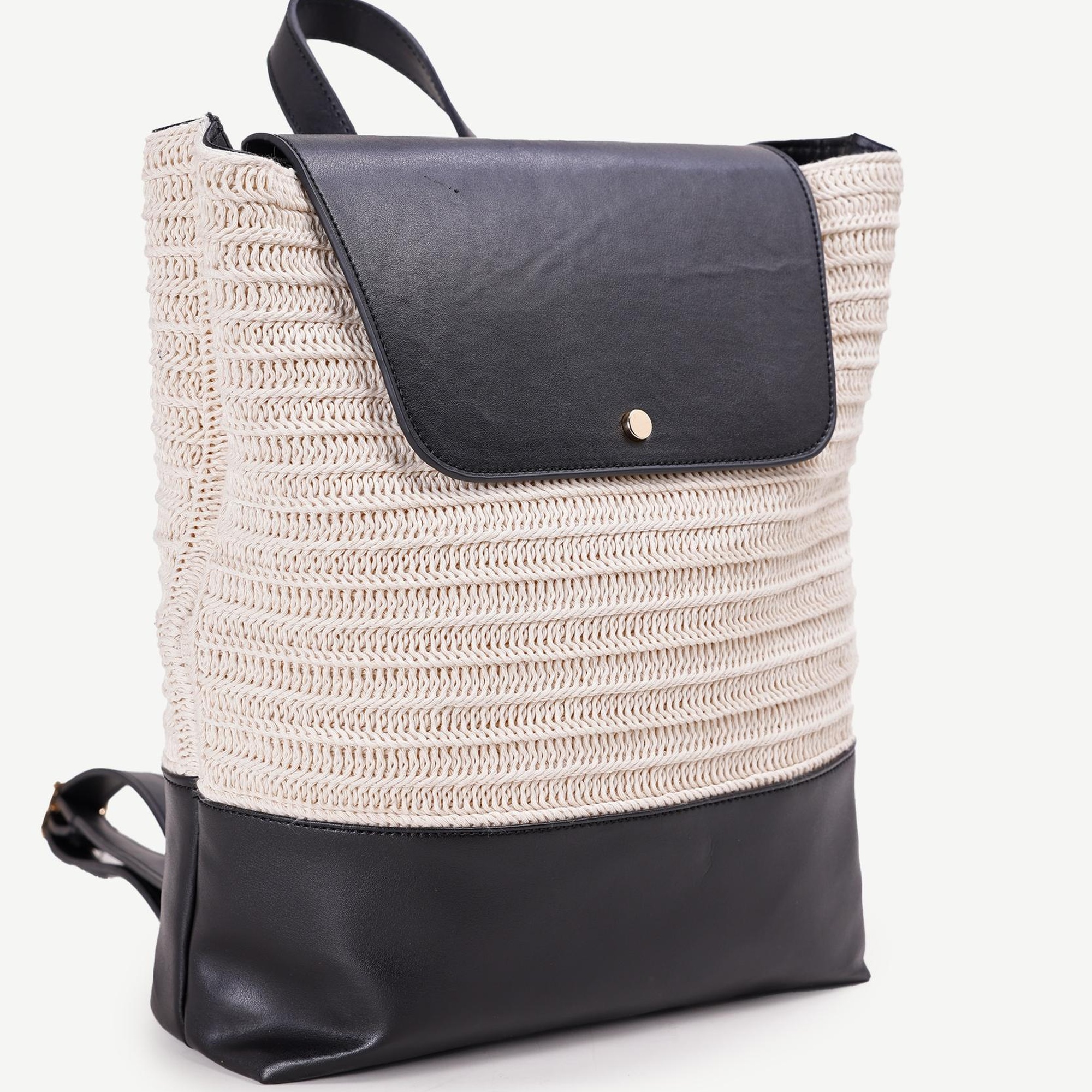 YARGICI Pamuklu Örgü Kumaş Sırt Çantası