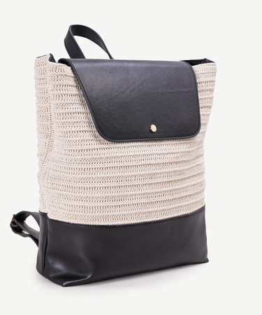  YARGICI Pamuklu Örgü Kumaş Sırt Çantası