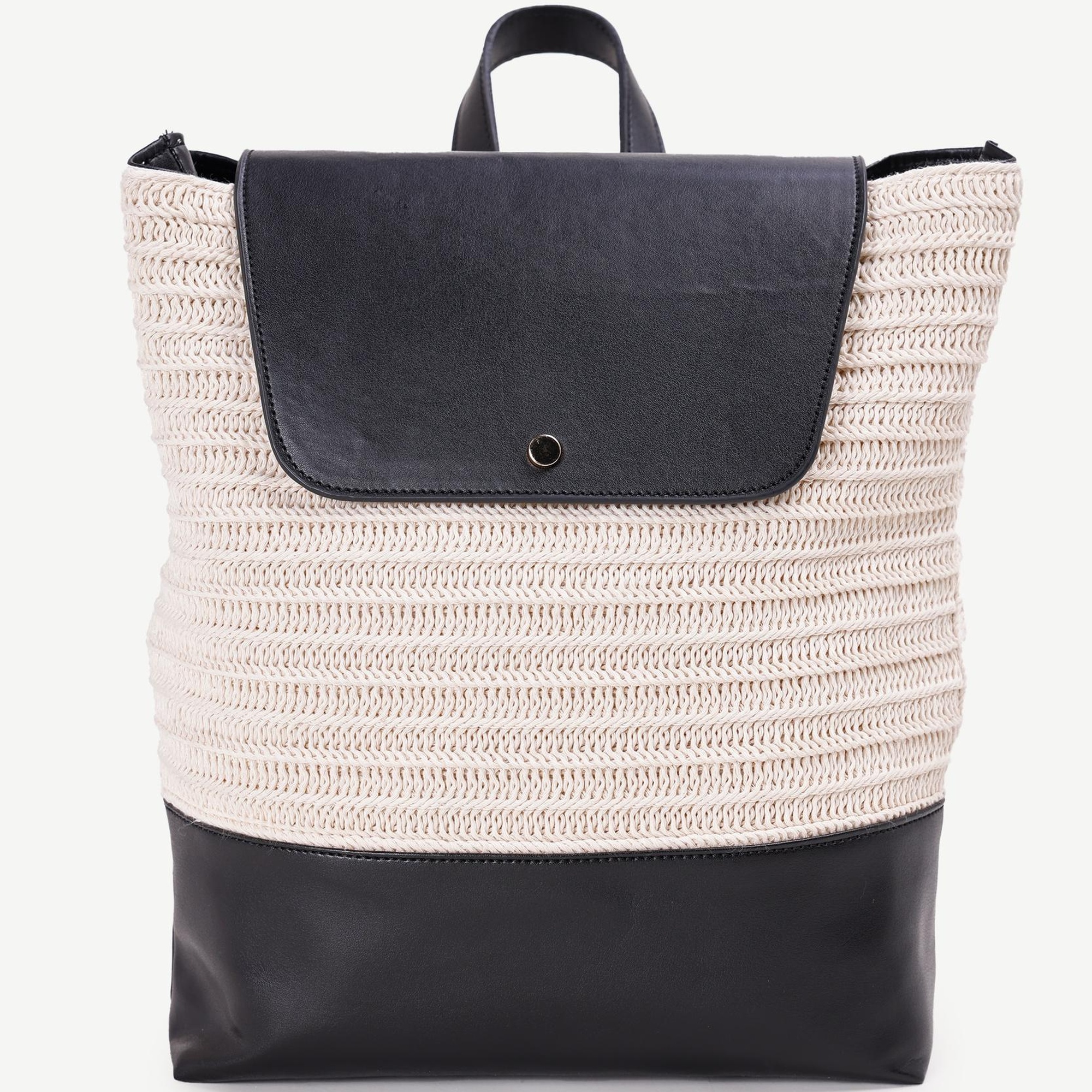 YARGICI Pamuklu Örgü Kumaş Sırt Çantası