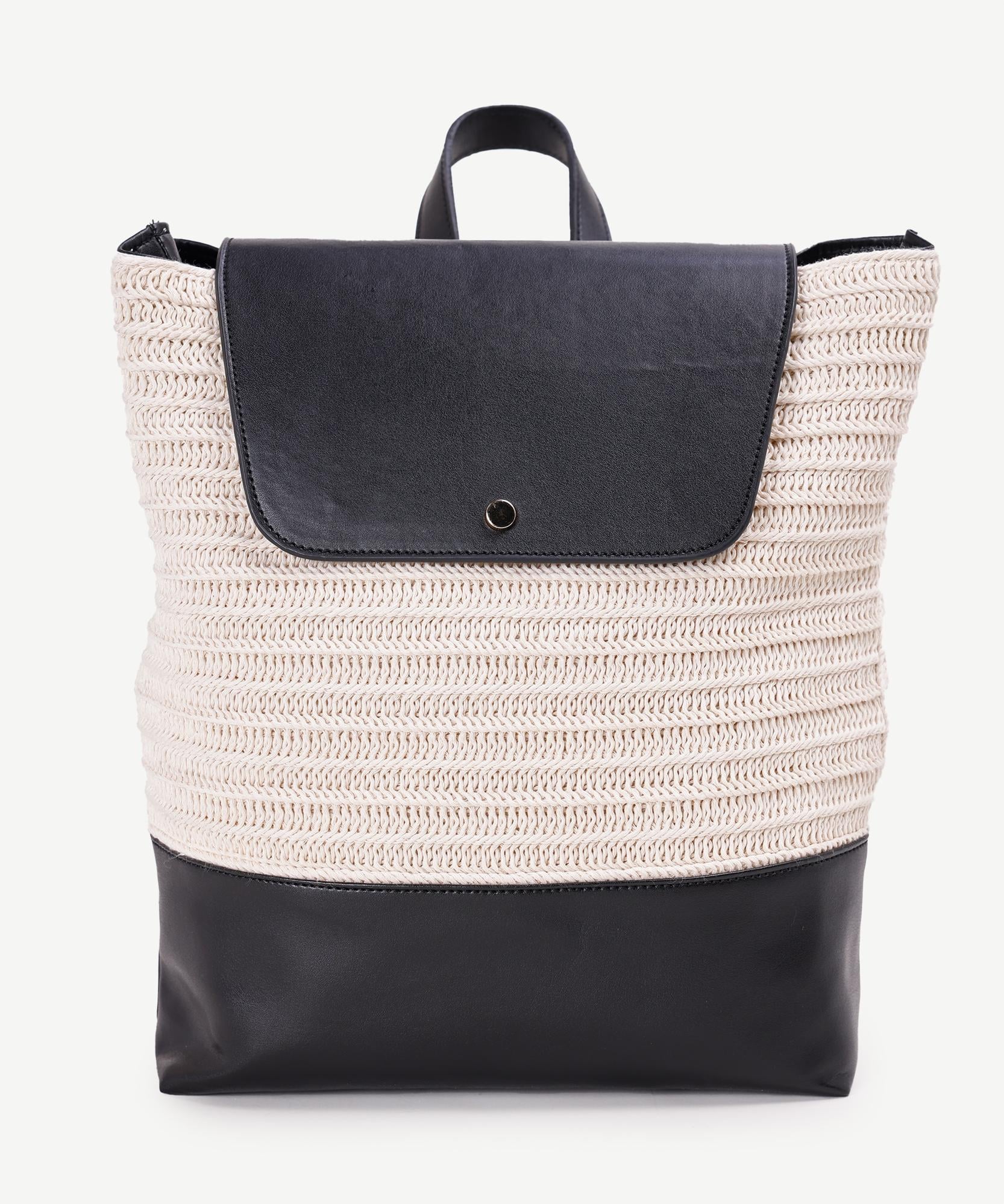  YARGICI Pamuklu Örgü Kumaş Sırt Çantası