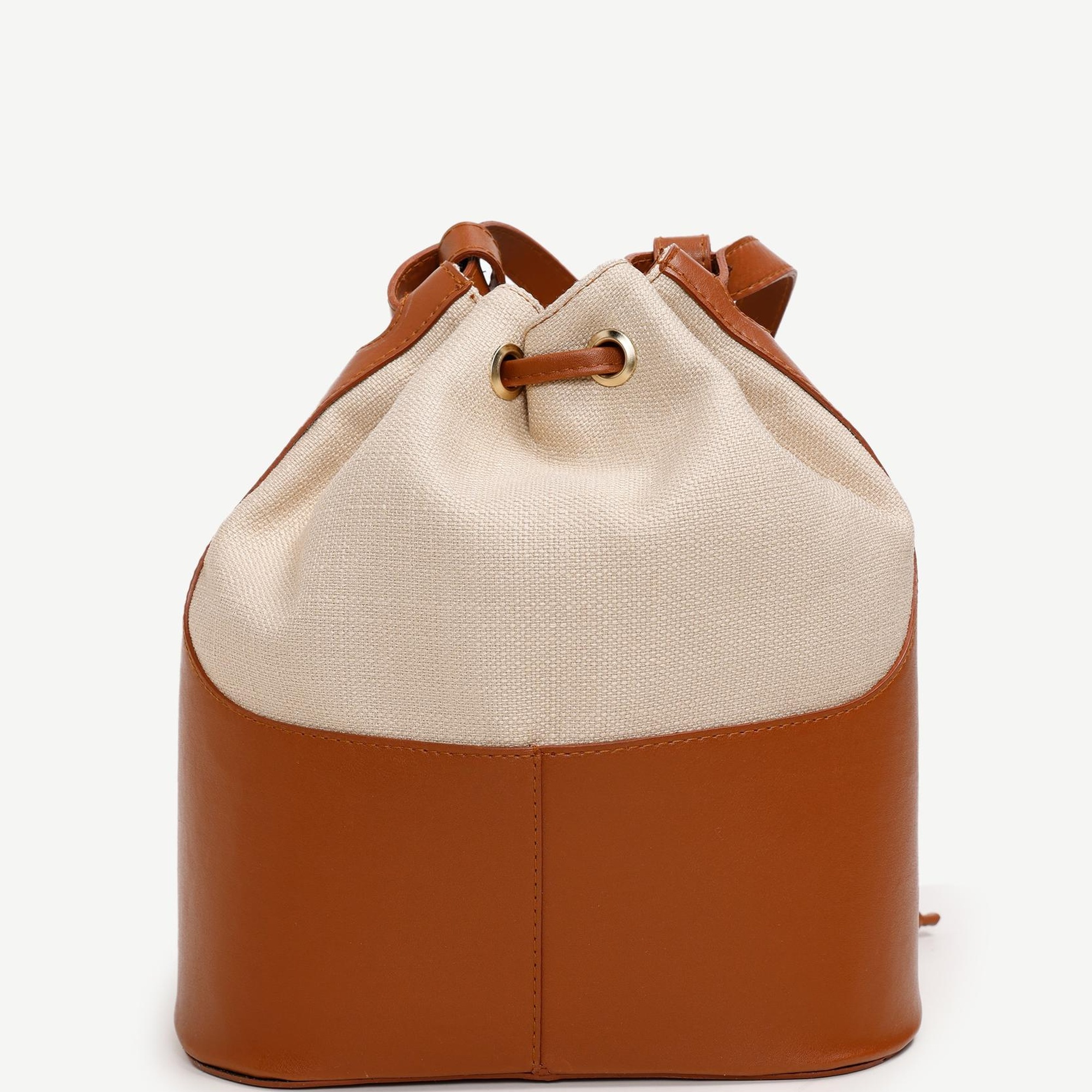 YARGICI Keten Büzgülü Çanta