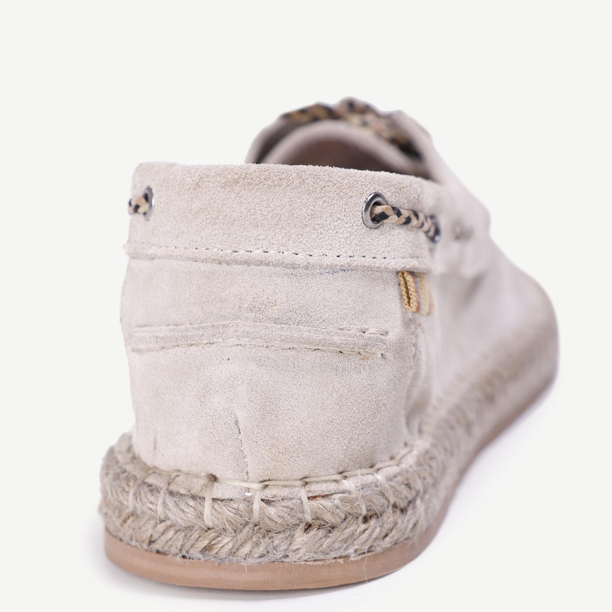 YARGICI Bağ Detaylı Maskülen Deri Espadril