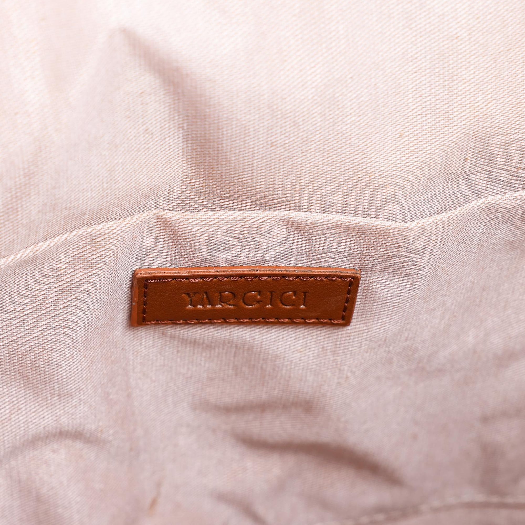 YARGICI Çizgili Canvas Omuz Çantası