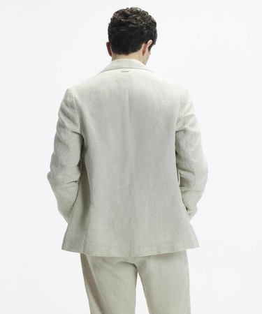  YARGICI Regular Kalıp Kırlangıç Yaka Önü Cepli İki Düğmeli Erkek Ceket