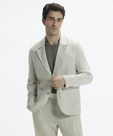  YARGICI Regular Kalıp Kırlangıç Yaka Önü Cepli İki Düğmeli Erkek Ceket