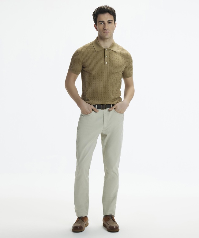  YARGICI Kısa Kollu Polo Yaka Düğmeli Triko