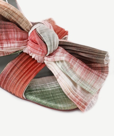  YARGICI Pilise Kumaşlı Topuklu Sandalet