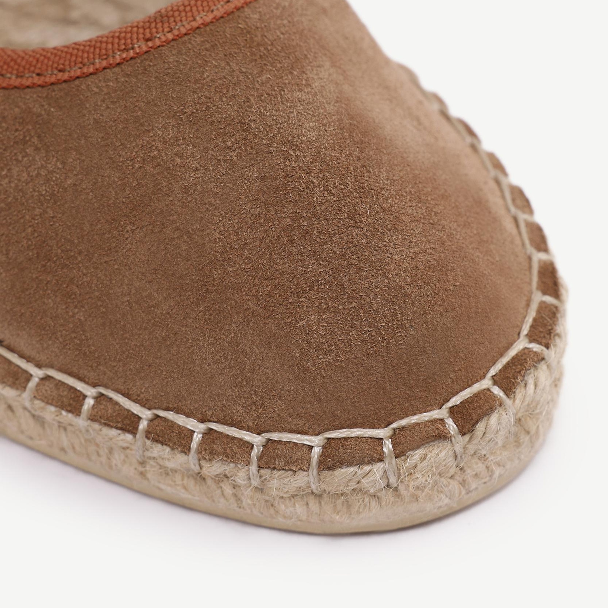 YARGICI Renk Detaylı Deri Espadril