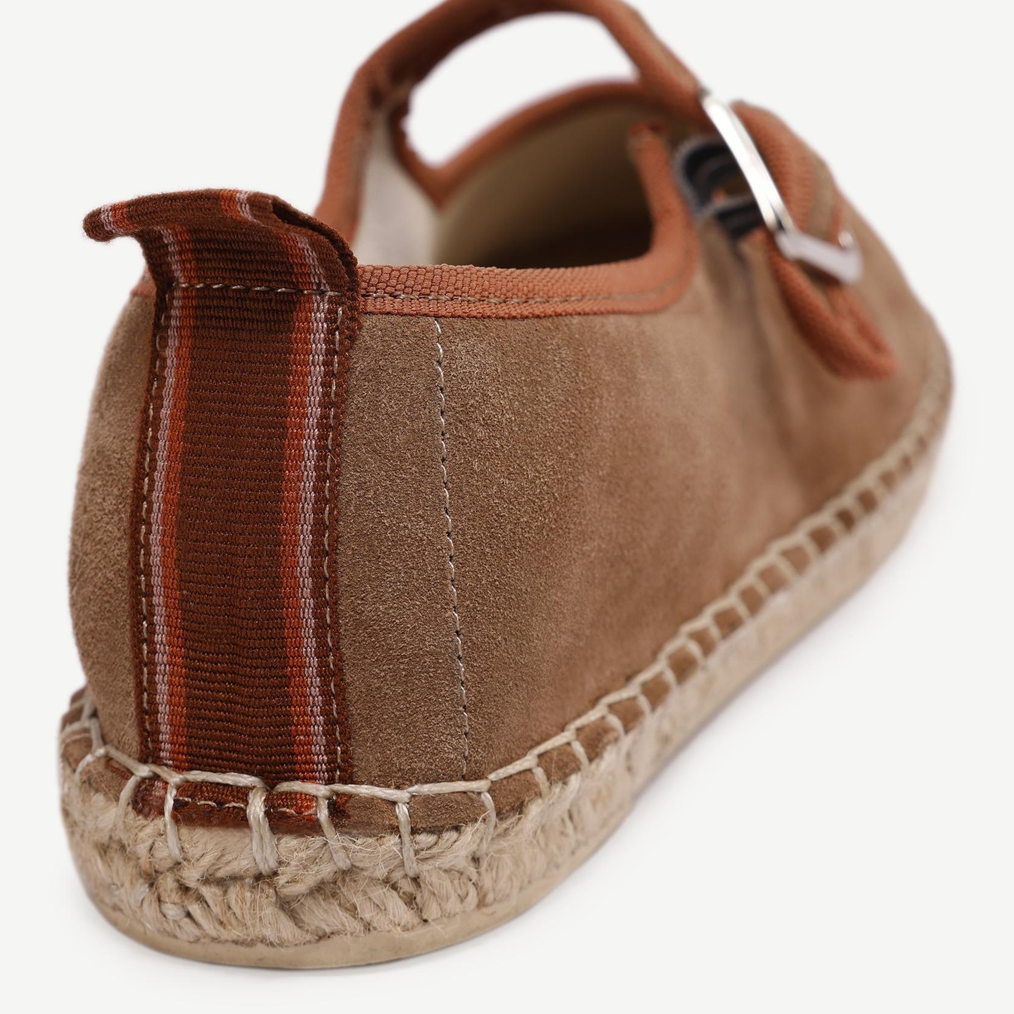 YARGICI Renk Detaylı Deri Espadril