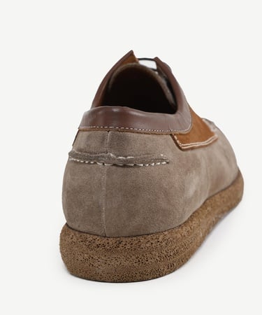  YARGICI Retro Görünümlü Deri Bağlı Ayakkabı