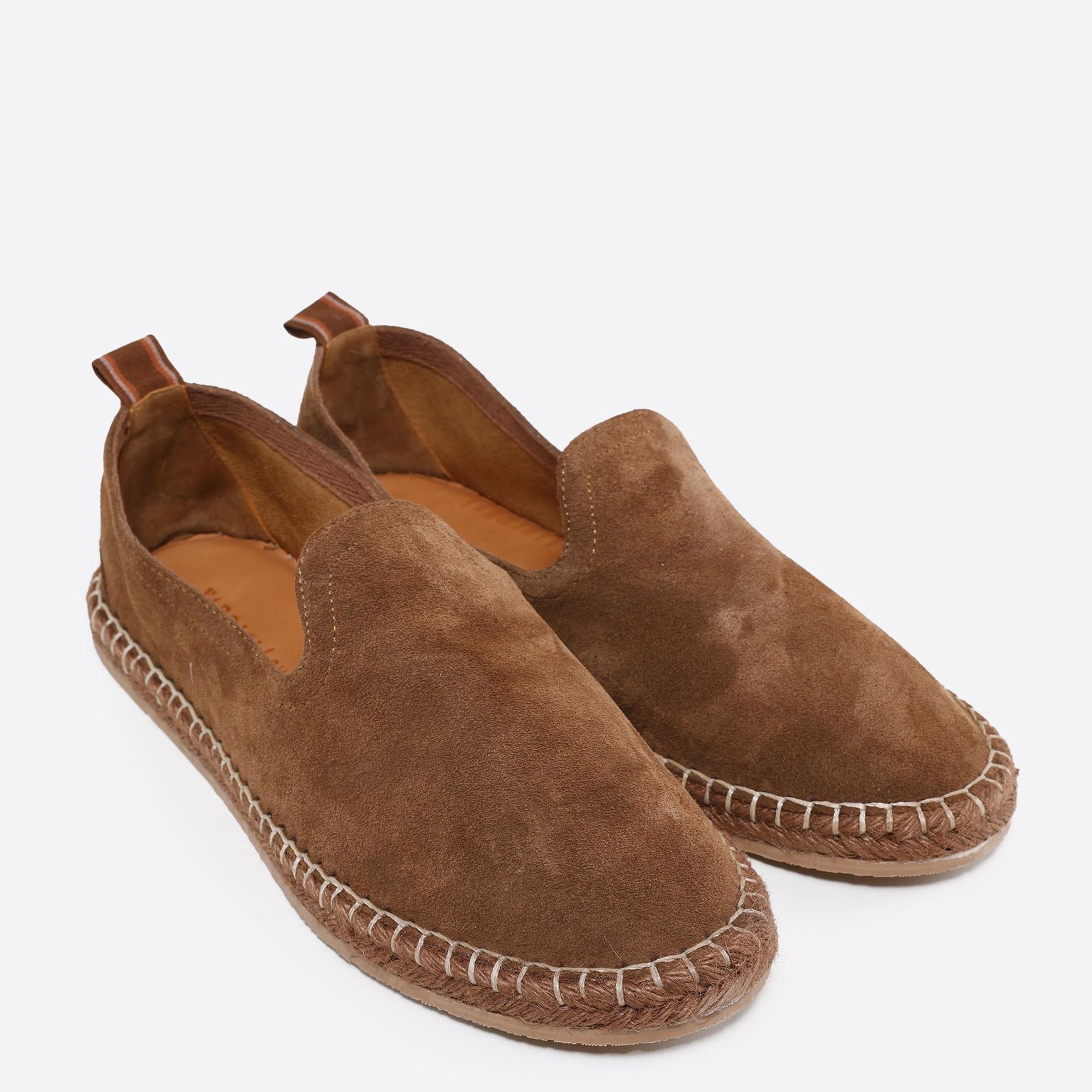 YARGICI Renk Detaylı Deri Espadril