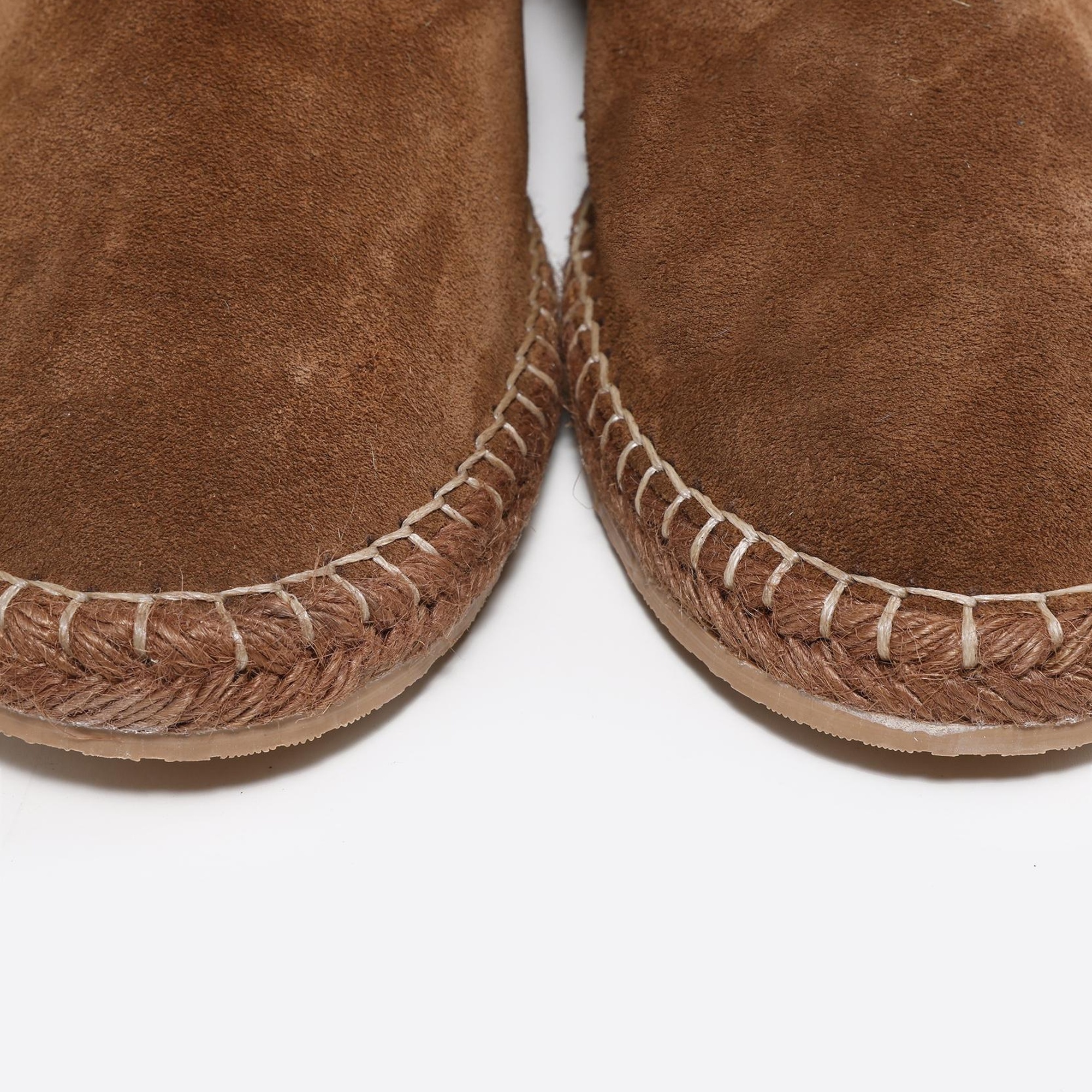 YARGICI Renk Detaylı Deri Espadril