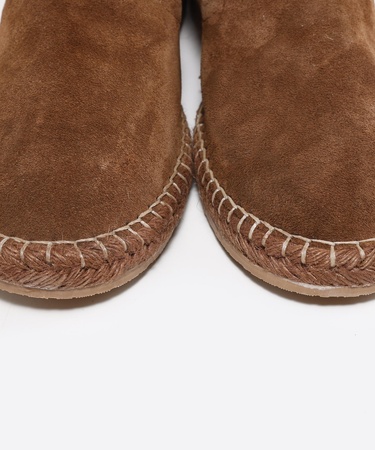  YARGICI Renk Detaylı Deri Espadril